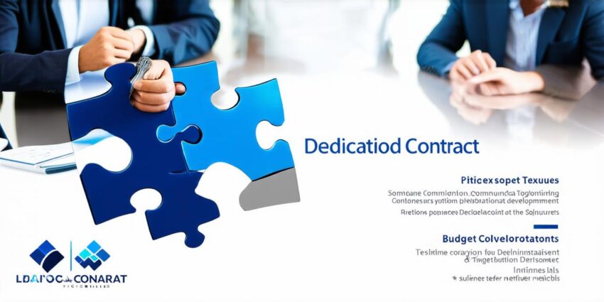 What is a Dedicated Team Contract in Project Management?